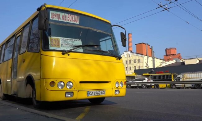 Маршрутка, фото: скриншот из видео