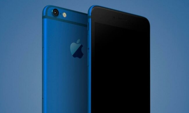 Сьомий iPhone посиніє
