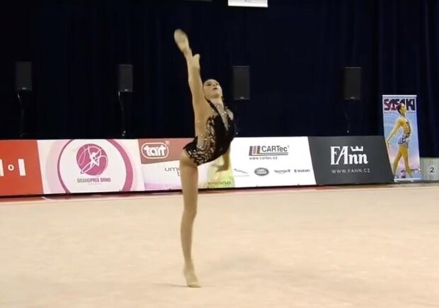 гимнастка Влада Никольченко, скриншот
