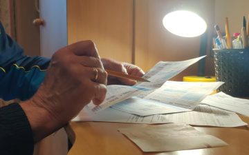 Платежки за газ. Фото: скрин youtube