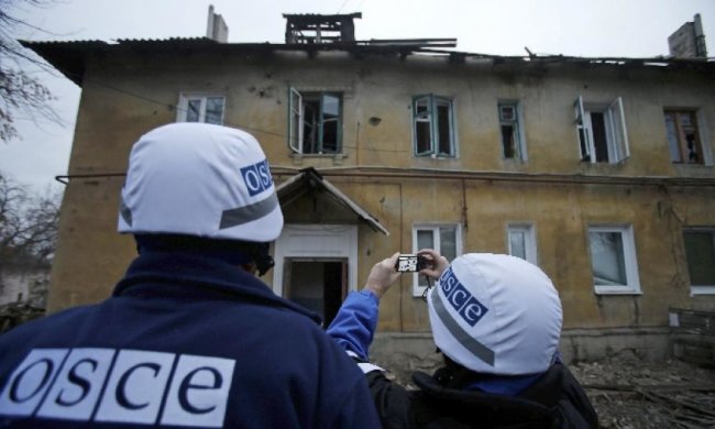 Наблюдатели не поняли, откуда вчера стреляли по Донецку