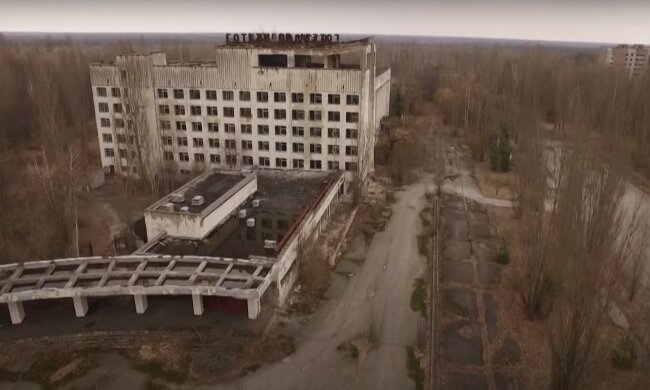 Прип'ять, скріншот з відео