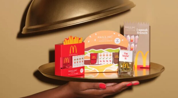 Набор для маникюра от McDonald's. Фото: WWD