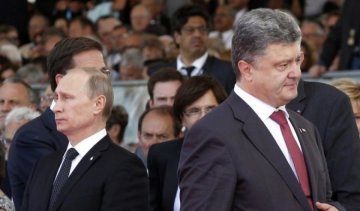 Путин не дождался поздравления от Порошенко