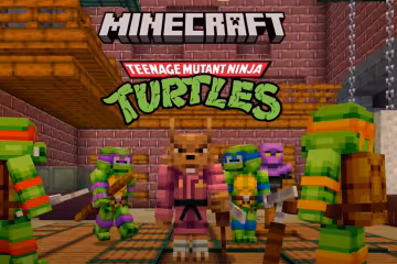 "Черепашки ниндзя" в Minecraft, скриншот: YouTube