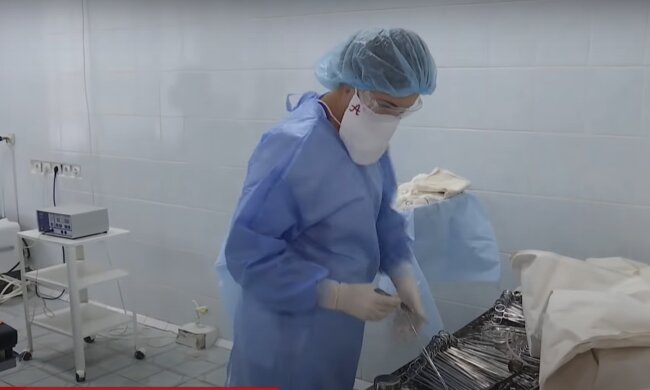 Больница, скриншот с видео