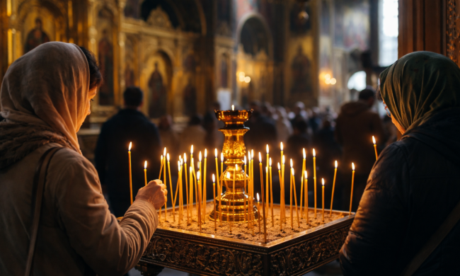 Свечи, церковь, изображение: Знай.ua