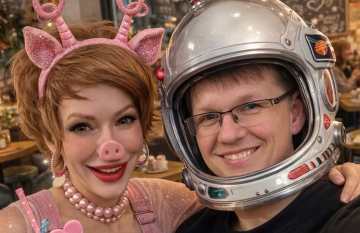 Елена-Кристина Лебедь и Павел Розенко, фото из соцсетей