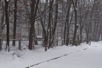 Зимняя погода весной. Фото: скриншот Facebook