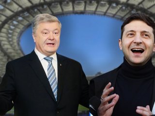 Петр Порошенко и Владимир Зеленский