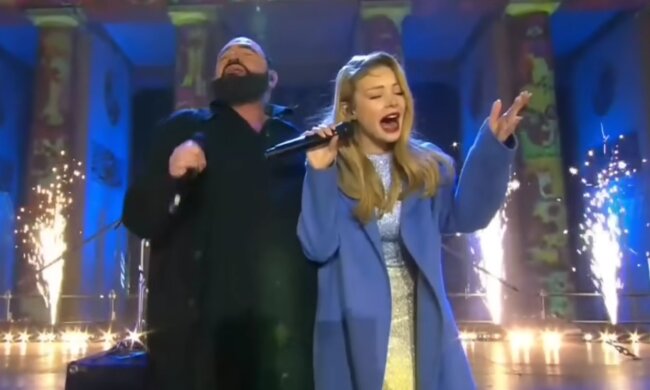 Тина Кароль и ALPHAVILLE, кадр из выступления