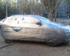 ФОТО ДНЯ: В Миколаєві оригінально помстилися власнику автомобіля