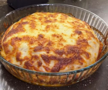 Блинный торт-лазанья: фото скрин рецепта