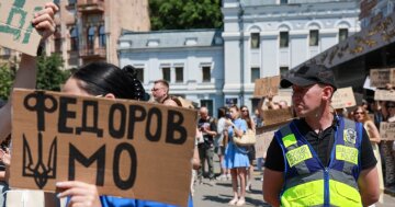 Мітинг у Києві: протест проти відставки міністра оборони, 16 липня 2026