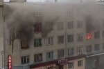 Горить український гуртожиток з біженцями з Донбасу: є постраждалі, включаючи дітей