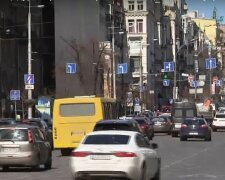 Пробки в Києві, фото: скріншот з відео