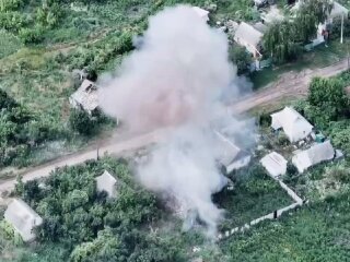 Уничтожение рашистской техники. Фото: скриншот Telegram