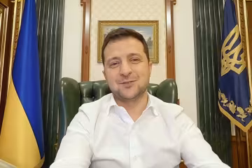 Володимир Зеленський, фото: кадр з відео