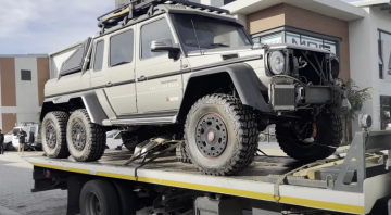 Mercedes G63 AMG 6X6, скріншот: YouTube