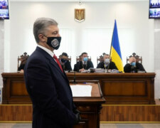 Петр Порошенко в суде, скрин с видео