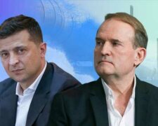Володимир Зеленський та Віктор Медведчук