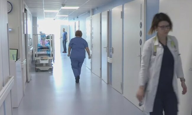 лікарня, скріншот з відео
