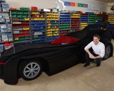 Американец построил Бэтмобиль из Lego (фото)