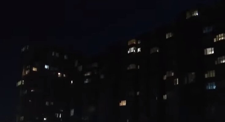 Блэкаут в столице. Фото: Youtube