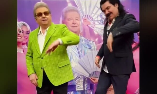 Павло Зібров і Михайло Поплавський, скріншот з відео