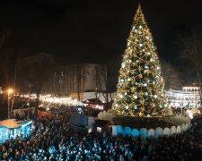 Головна ялинка Вінниці (Фото: Вінницька міська рада)