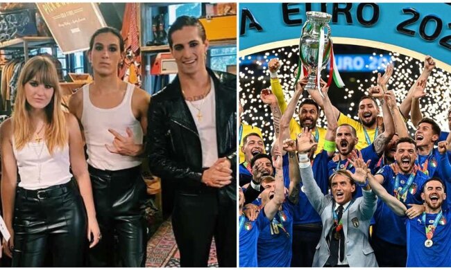 Maneskin і збірна Італії, фото: Instagram