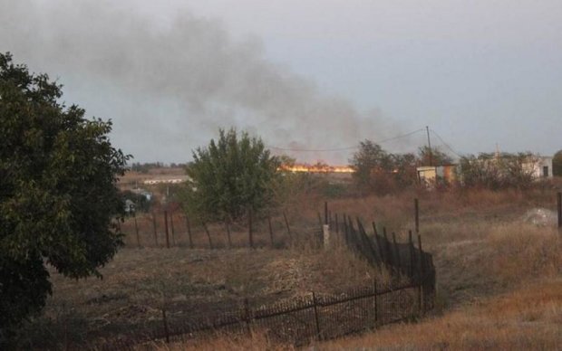 Бойовики з "Градами" підпалили Донбас