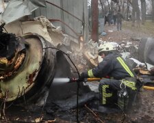 Пошкоджений собор святого Миколая Чудотворця УГКЦ у Харкові