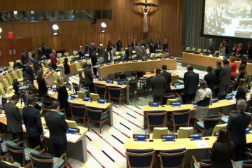 На предложение Украины члены Совбеза почтили Чуркина