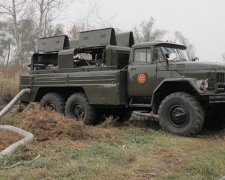 Торф'яні пожежі продовжують ліквідовувати під Полтавою (фото)