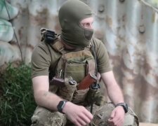 Боец с позывным "Рыжик". Фото: скрин youtube