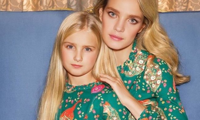 Наталия Водянова показала дочь-блондинку