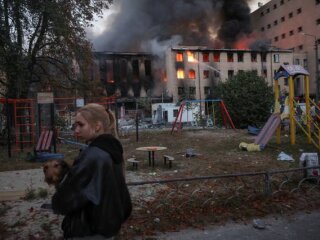 Наслідки атаки рф по Києву