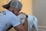 Сліпий пес і його господар, скріншот відео