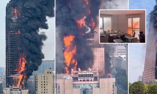 Пользователи Twitter быстро отреагировали на возгорание