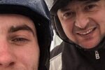 Владимир Зеленский с отдыхающими, фотографии из соцсетей