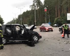 Ливень убил человека в Киеве