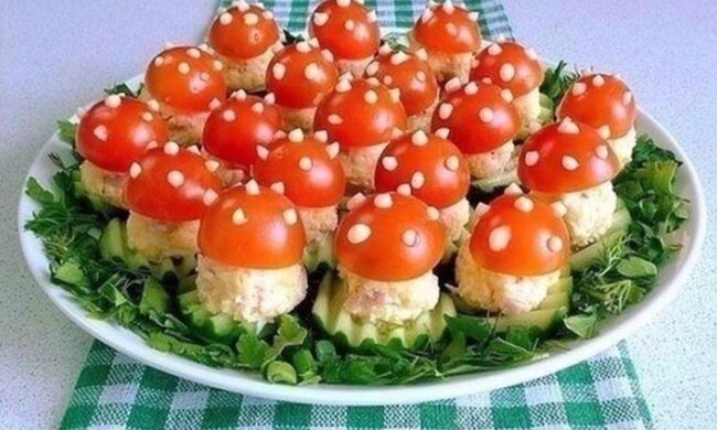 Закуска "Мухомор", фото: instagram.com/cookery_secrets
