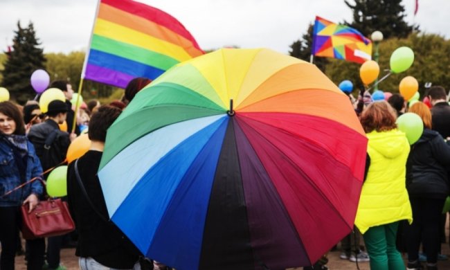 Мітинг під Радою: ЛГБТ-прапор посварив активістів 