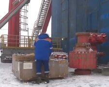 Видобування газу, скріншот з відео