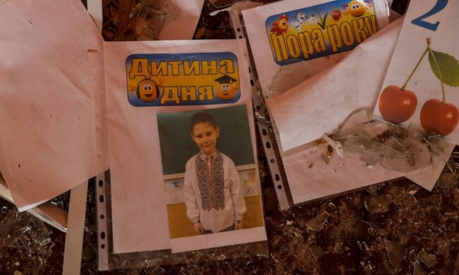 Школа після ракетного удару