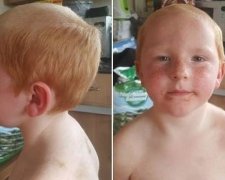 Британец подстриг племянника "под лысого соседа"