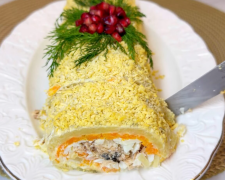 Рулет "Мімоза", кадр з відео