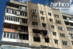 Поврежденные квартиры после российской атаки в Ивано-Франковске