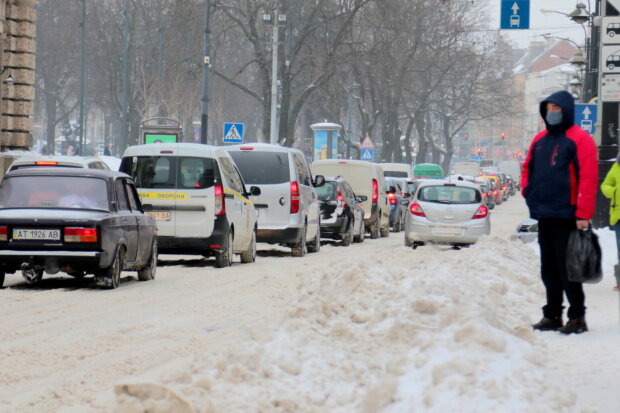 Последствия снегопада во Львове, фото 4studio